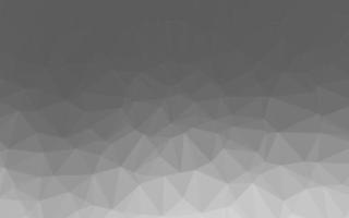 Light Silver, Gray vector shining triangular pattern.