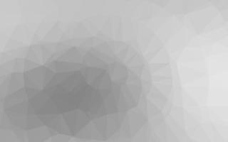 Light Silver, Gray vector polygon abstract background.