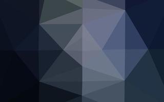 Dark BLUE vector abstract mosaic pattern.