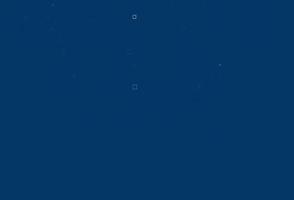 Light BLUE vector layout with circle spots, cubes.