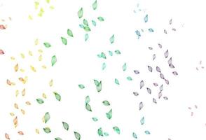 Light Multicolor, Rainbow vector hand painted template.