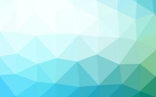 Light Blue, Green vector polygon abstract layout.