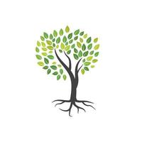 Tree branch vector ilustration design