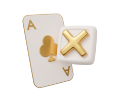 casino Annuler traverser bouton 3d png