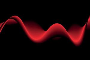 red and black wave abstract background, suitable for landing page and computer desktop background. 3d vector