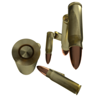 The Bullets falling png image for war or crime concept