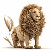 lion animal illustration photo