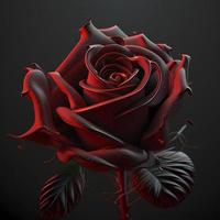 flower rose AI Generated photo