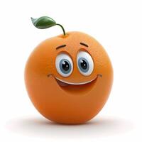 fruit happy character cute photo