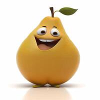 fruit happy character cute photo