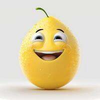 fruit happy character cute photo