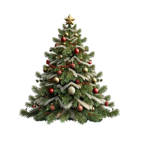 lindo Natal elementos com Natal árvores png