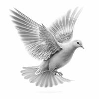 dove activity illustration photo