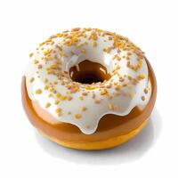 donut illustration AI Generated photo