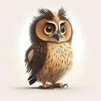 owl animal illustration photo