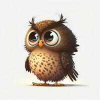 owl animal illustration photo