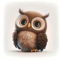 owl animal illustration photo