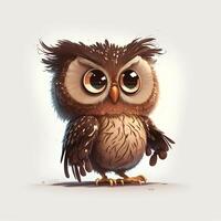 owl animal illustration photo