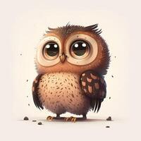 owl animal illustration photo