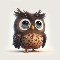 owl animal illustration photo