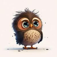 owl animal illustration photo