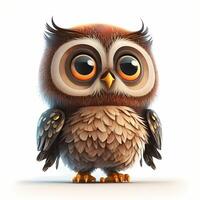 owl animal illustration photo