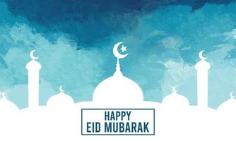 contento eid Mubarak vector antecedentes