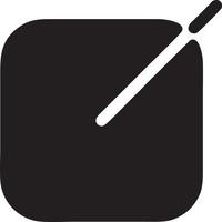 writing pen icon symbol in white background. Illustration of the sign pencil symbol vector image. EPS 10.