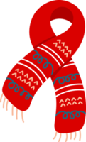 winter scarf, Christmas and winter decoration png