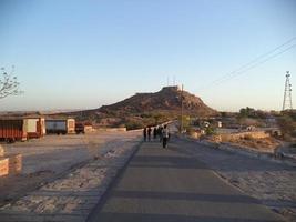 amanecer ver desde Jodhpur ciudad foto