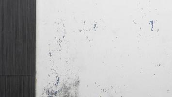 old wooden wall with a white pattern of the fence single background photo