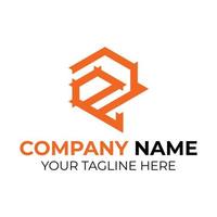 Corporate modern business logo design template Free Vector