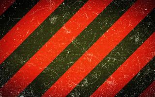 Old and classic popular diagonal orange and olive green pattern stripe background with white dust effect. Retro and vintage design concept. Suitable for poster, brochure, leaflet, backdrop, card, etc. photo