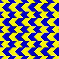 Classic blue and yellow chevron seamless pattern. Seamless zig zag pattern background. Regular texture background. Suitable for poster, brochure, leaflet, backdrop, card, etc. photo