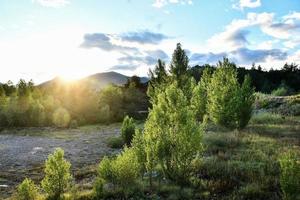 Scenic rural landscape photo