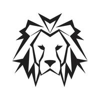 león mascota logo ,mano dibujado ilustración. adecuado para logo, fondo de pantalla, bandera, fondo, tarjeta, libro ilustración, camiseta diseño, pegatina, cubrir, etc vector