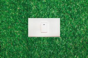 ecological concept, Light switch photo