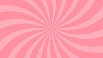 Background sunburst vintage style. Seamless loop animated video. video