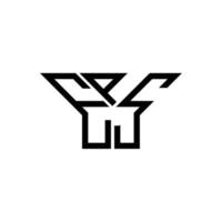 eps letra logo creativo diseño con vector gráfico, eps sencillo y moderno logo.