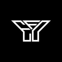 efd letra logo creativo diseño con vector gráfico, efd sencillo y moderno logo.