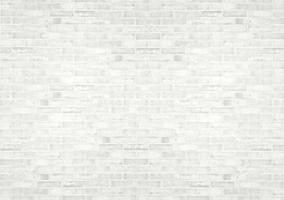 White grunge brick wall background photo