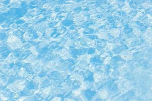 Reflections on a surface of a water in a pool photo