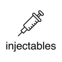 injection icon set illustration vector