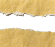 zerrissen Stück von Papier. Rau Papier Textur. png