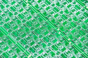 Detail of an electronic printed circuit board PCB, useful as a background photo