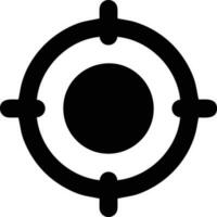 Target focus icon symbol design image, illustration of the success goal icon concept. EPS 10 vector