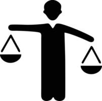 Scale balance icon symbol design, Illustration of the law balance icon vector image. EPS 10