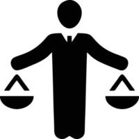 Scale balance icon symbol design, Illustration of the law balance icon vector image. EPS 10