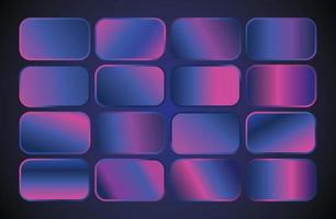 A blue and pink background  gradient design gradient color set with a blue and pink square pattern. vector