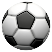 3d soccer ball or football. png